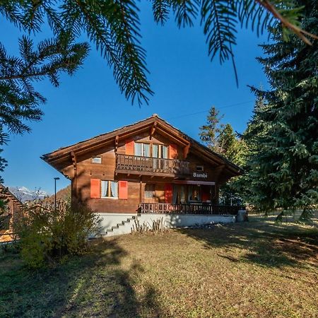Chalet Bambi "Marchenhaft" Apartamento Grächen Exterior foto